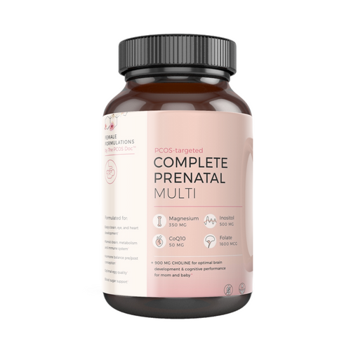 pcos supplements, pcos shop, pcos doc, pcos complete prenatal multivitamin